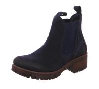 Lazamani Stiefeletten für Damen aus Italien, Spanien und Portugal für Damen, blau, Größe 38 EU