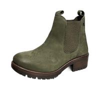 Lazamani Stiefeletten für Damen aus Italien, Spanien und Portugal für Damen, grün, Größe 38 EU