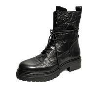 Lazamani Stiefeletten für Damen aus Italien, Spanien und Portugal für Damen, schwarz, Größe 39 EU