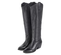 LAZAMANI Westernstiefel ADALINE - Gr. 37 - Schwarz - Glattleder