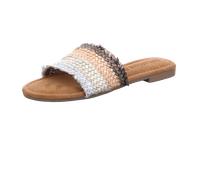 Lazamani woven mules für Damen, gold, Größe 41 EU