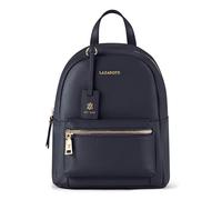 Lazarotti Bologna Leather City Rucksack Leder 27 cm blau