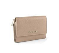 Lazarotti Bologna große Leder Damen-Geldbörse | großes Reißverschlussfach, 15 Kartenfächer, RFID-Schutz | 14 x 10 x 3,5 cm (2 Breiten einstellbar)