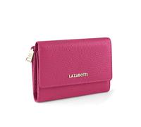 Lazarotti Bologna große Leder Damen-Geldbörse | großes Reißverschlussfach, 15 Kartenfächer, RFID-Schutz | 14 x 10 x 3,5 cm (2 Breiten einstellbar)