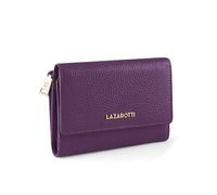 Lazarotti Bologna große Leder Damen-Geldbörse | großes Reißverschlussfach, 15 Kartenfächer, RFID-Schutz | 14 x 10 x 3,5 cm (2 Breiten einstellbar)