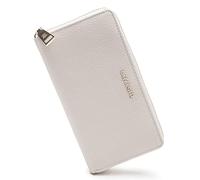 Lazarotti Bologna Leather Geldbörse Leder 19 cm weiss