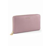 Lazarotti Bologna große Leder Geldbörse Damen | großes Reißverschlussfach, 16 Kartenfächer, Münzfach, RFID-Schutz | 19 x 4 x 10 cm