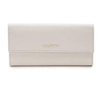 Lazarotti Bologna große Leder Geldbörse Damen | mit Druckknopf, großem Reißverschlussfach, 12 Kartenfächer, RFID-Schutz | 19 x 10 x 3 cm (2 Breiten einstellbar)