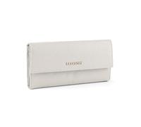 Lazarotti Bologna große Leder Geldbörse Damen | mit Druckknopf, großem Reißverschlussfach, 12 Kartenfächer, RFID-Schutz | 19 x 10 x 3 cm (2 Breiten einstellbar)