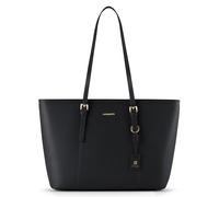Lazarotti Bologna großer Damen Shopper aus Echt-Leder | Tote Bag mit längenverstellbaren Trägern | Schultertasche 35 cm