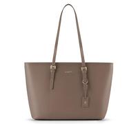 Lazarotti Bologna großer Damen Shopper aus Echt-Leder | Tote Bag mit längenverstellbaren Trägern | Schultertasche 35 cm