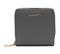 Lazarotti Bologna Leather Geldbörse Leder 10 cm grau