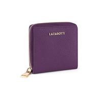 Lazarotti Geldbörse Bologna Leather Damen – 6 Kartenfächer, RFID-Schutz – Lila, 10 cm
