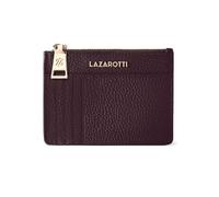 Lazarotti Bologna kompaktes Leder Airtag Kreditkartenetui für Damen | mit Reißverschlussfach, 4 Kartenfächer, RFID-Schutz & Schlüsselring | 11,5 x 8,5 x 1 cm