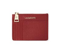 Lazarotti Bologna kompaktes Leder Airtag Kreditkartenetui für Damen | mit Reißverschlussfach, 4 Kartenfächer, RFID-Schutz & Schlüsselring | 11,5 x 8,5 x 1 cm