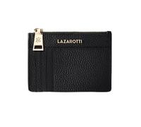 Lazarotti Bologna kompaktes Leder Airtag Kreditkartenetui für Damen | mit Reißverschlussfach, 4 Kartenfächer, RFID-Schutz & Schlüsselring | 11,5 x 8,5 x 1 cm