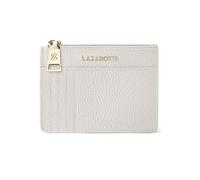 Lazarotti Bologna kompaktes Leder Airtag Kreditkartenetui für Damen | mit Reißverschlussfach, 4 Kartenfächer, RFID-Schutz & Schlüsselring | 11,5 x 8,5 x 1 cm