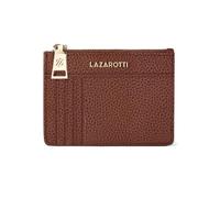 Lazarotti Bologna kompaktes Leder Airtag Kreditkartenetui für Damen | mit Reißverschlussfach, 4 Kartenfächer, RFID-Schutz & Schlüsselring | 11,5 x 8,5 x 1 cm
