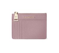 Lazarotti Bologna kompaktes Leder Airtag Kreditkartenetui für Damen | mit Reißverschlussfach, 4 Kartenfächer, RFID-Schutz & Schlüsselring | 11,5 x 8,5 x 1 cm