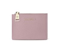 Lazarotti Bologna kompaktes Leder Kreditkartenetui für Damen | mit Reißverschlussfach, 4 Kartenfächer, RFID-Schutz & Schlüsselring | 11,5 x 8,5 x 1 cm