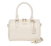 Lazarotti Bologna Leather Bowling-Bag Handtasche Crossbody Leder 26 cm weiss
