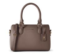 Lazarotti Bologna Damen Handtasche aus Echt-Leder | Henkeltasche mit abnehm- & längenverstellbaren Trageriemen | Bowling-Bag 26 cm