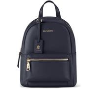 Lazarotti Bologna Leather City Rucksack Leder 27 cm blau