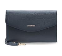 Lazarotti Bologna Leder Clutch | 23 cm mittelgroße Damen Umhängetasche | Hand-Tasche mit abnehmbarem & verstellbarem Schulterriemen