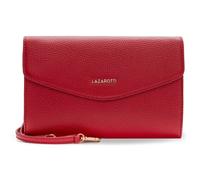 Lazarotti Bologna Leder Clutch | 23 cm mittelgroße Damen Umhängetasche | Hand-Tasche mit abnehmbarem & verstellbarem Schulterriemen