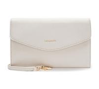 Lazarotti Bologna Leather Clutch Tasche Leder 23 cm weiss