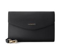 Lazarotti Bologna Leder Clutch | 23 cm mittelgroße Damen Umhängetasche | Hand-Tasche mit abnehmbarem & verstellbarem Schulterriemen