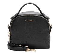 Lazarotti Bologna Leather Crossbody Bag Black