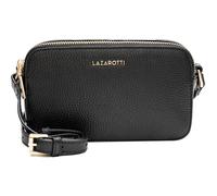 Lazarotti Bologna Leather Crossbody Bag Black