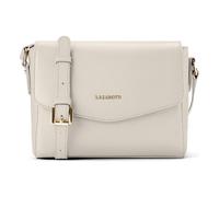 Lazarotti Umhängetasche Damen Bologna Leder 22 cm verstellbarer Schultergurt Offwhite (LZ03001-17)