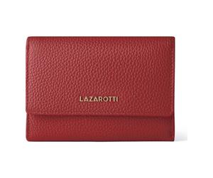 Lazarotti Bologna Leather Damengeldbörse red Damen