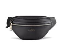 Lazarotti Bologna XL Leder Gürteltasche Damen | 2 Reißverschlussfächer | große Bauchtasche 25 cm