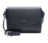 Lazarotti Bologna Leder Umhängetasche Damen | verstellbarer Schultergurt | mittelgroße Crossbody Bag | Schultertasche 22 cm