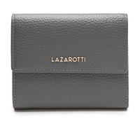 Lazarotti Bologna mittelgroße Leder Geldbörse Damen | mit Druckknopf, 8 Kartenfächer, Münzfach, RFID-Schutz | 12 x 10 x 3 cm (2 Breiten einstellbar)