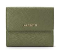 Geldbörse LAZAROTTI "Bologna Leather Geldbörse Leder 12 cm", Damen, oliv, Leder, Kleinlederwaren (17245759-0) oliv