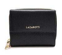 Lazarotti Bologna Leather Geldbörse Leder 12 cm schwarz