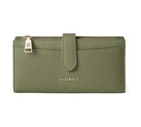 Geldbörse LAZAROTTI "Bologna Leather Geldbörse Leder 20 cm", Damen, grün (oliv), Leder, Kleinlederwaren (32126654-0) oliv