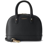 Lazarotti Bologna Leather Handtasche Crossbody Leder 24 cm grau
