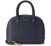 Lazarotti Bologna Leather Handtasche Crossbody Leder 24 cm grau