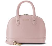 Lazarotti Bologna Leder Handtasche Damen | mit Henkel & abnehmbaren Tragegurt | mittelgroße Henkeltasche 24 cm