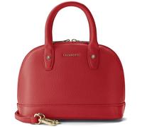 Lazarotti Bologna Leder Handtasche Damen | mit Henkel & abnehmbaren Tragegurt | mittelgroße Henkeltasche 24 cm
