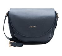 Lazarotti Umhängetasche Bologna Leather – Leder, 27 cm, blau, Damen
