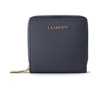 Lazarotti Bologna Leather Medium Zip-Around Geldbörse Leder 10 cm blau