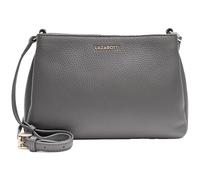 Lazarotti Bologna Leather MK Crossbody Bag Grey