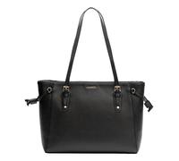 Lazarotti Bologna Leather Shopper Tasche Leder 36 cm black (LZ03013-01) schwarz