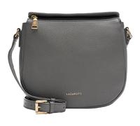 Lazarotti Bologna Leather Umhängetasche Leder 25 cm grau